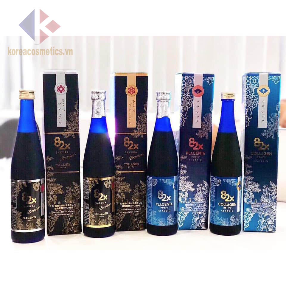 82x sakura premium | nước uống đẹp da | 82x nhật bản
