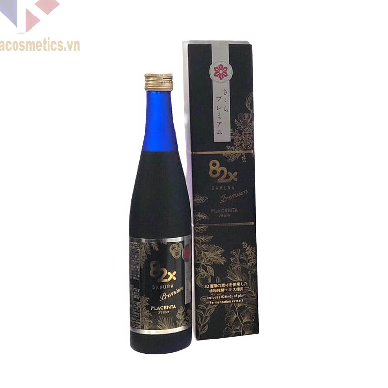 nước uống nhau thai nhật bản | 82x sakura placenta