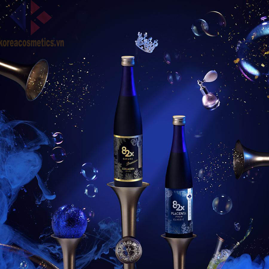 82x sakura premium | nước uống đẹp da | 82x nhật bản