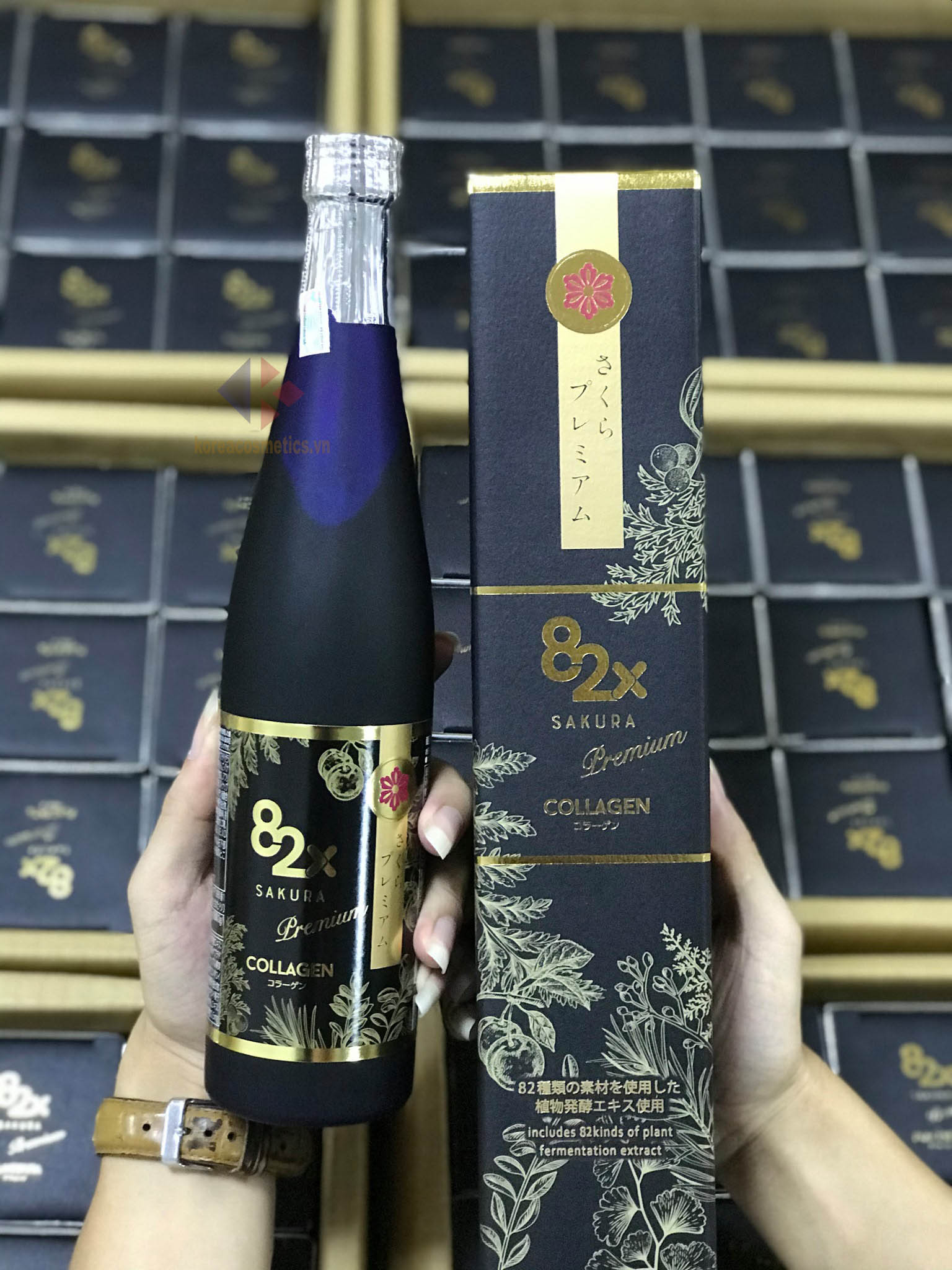 nước uống nhau thai nhật bản | 82x sakura placenta
