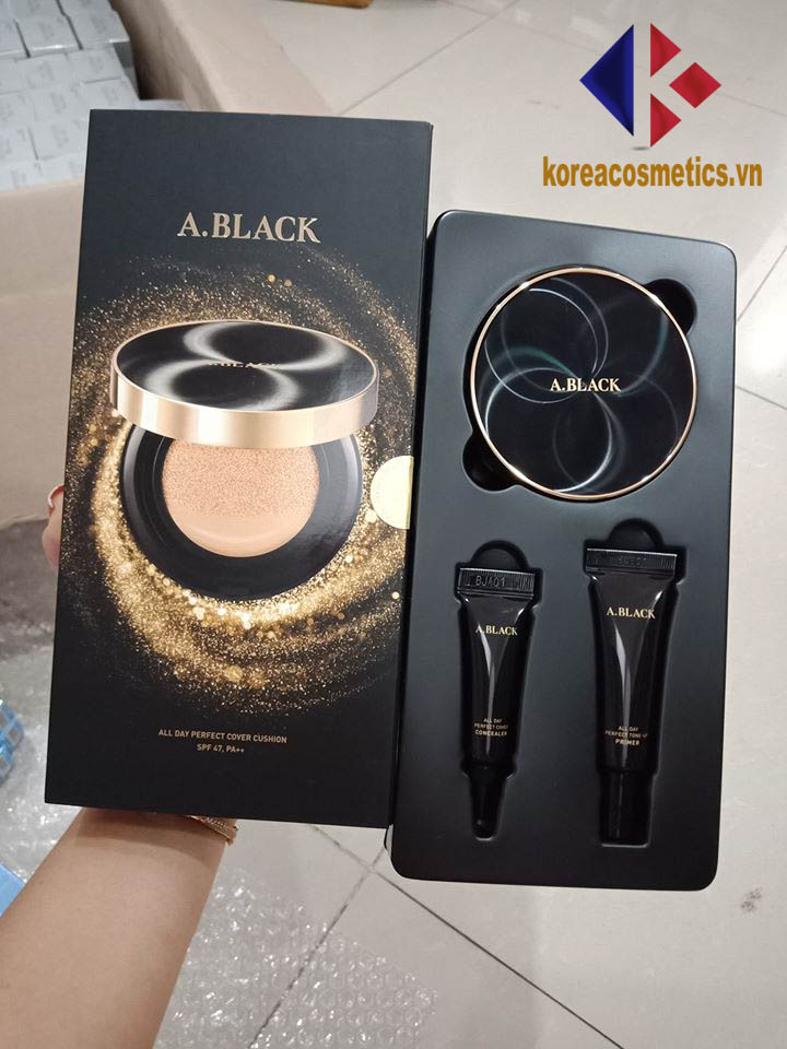 kem nền a.black | phấn nước a.black 