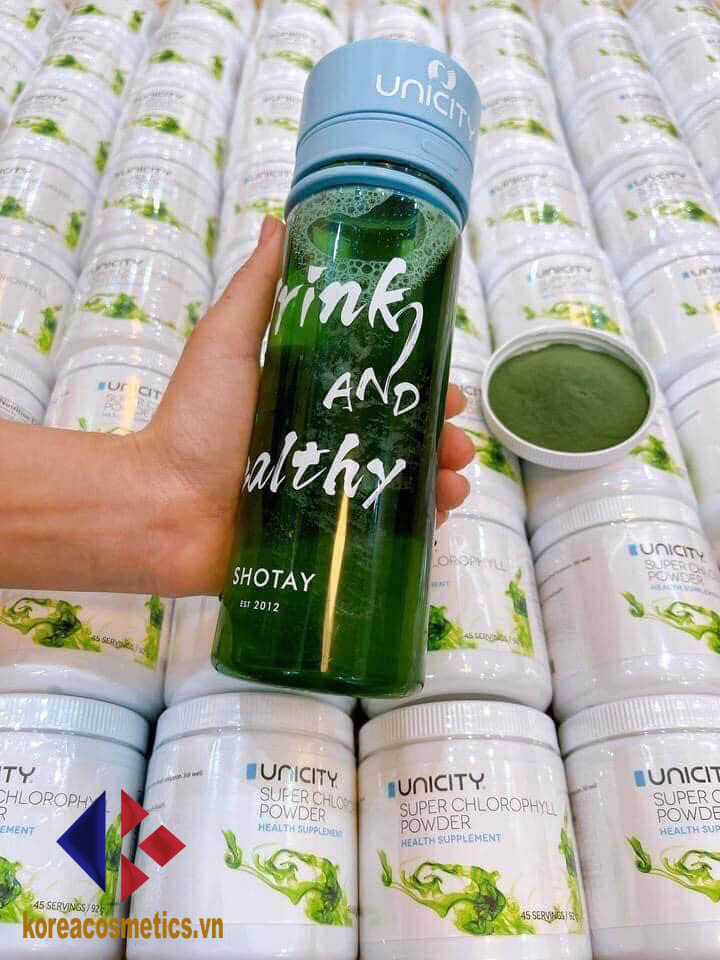 bột diệp lục unicity super chlorophyll powder