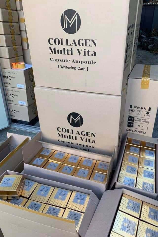collagen thoa ngoài | collagen multi vita capsule ampoule