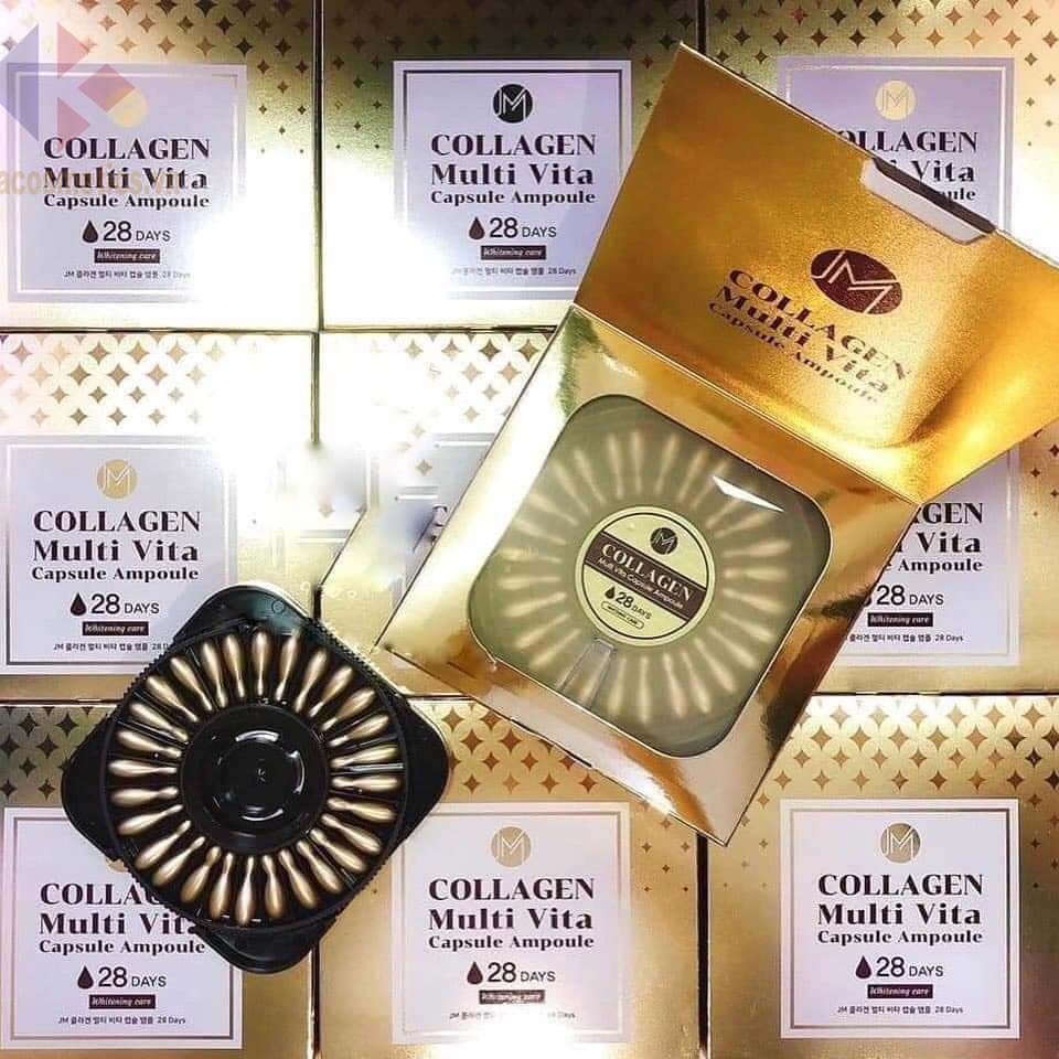 collagen thoa ngoài | collagen multi vita capsule ampoule