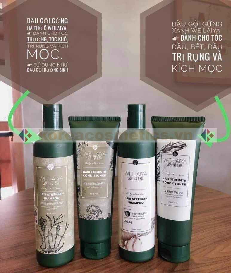 dầu gội weilaiya | dầu gội mọc tóc| dầu gội trị rụng tóc