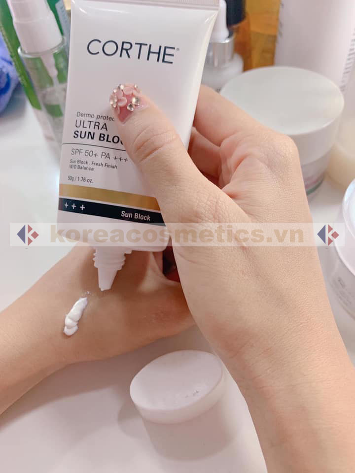 kem chống nắng hàn quốc corthe | kem chống nắng corthe có tốt không