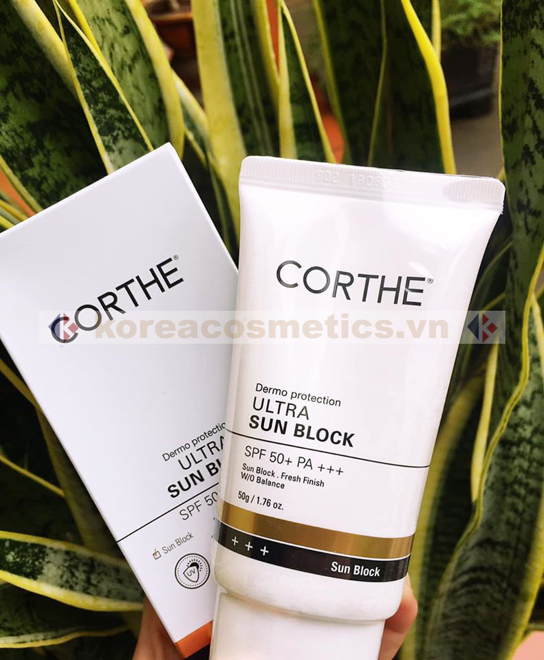 kem chống nắng hàn quốc corthe | kem chống nắng corthe có tốt không