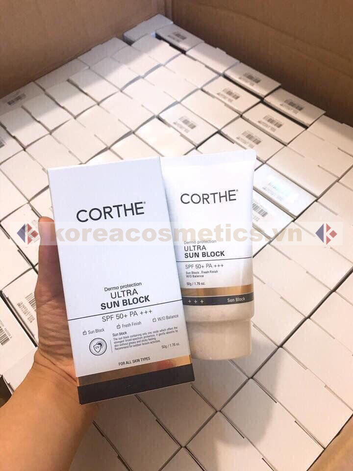 kem chống nắng hàn quốc corthe | kem chống nắng corthe có tốt không
