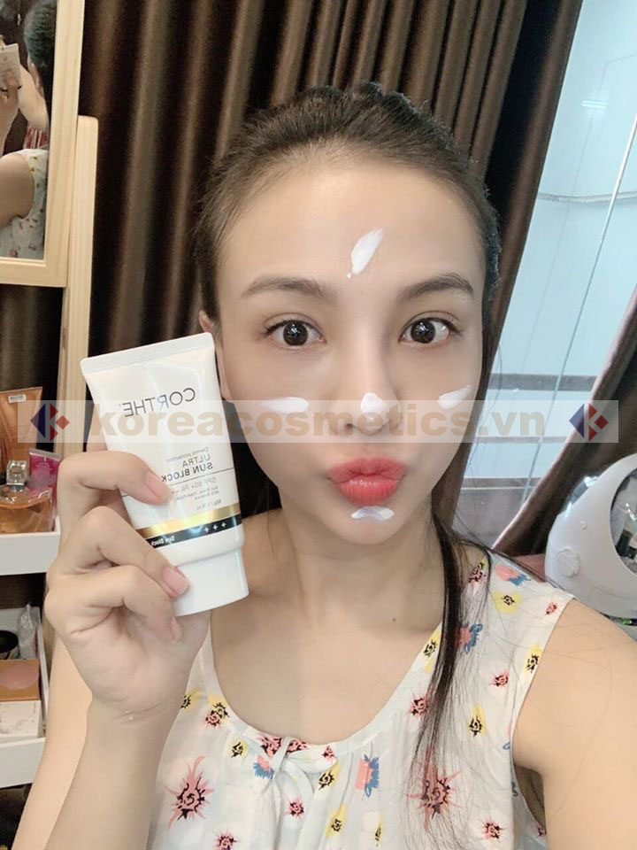 kem chống nắng hàn quốc corthe | kem chống nắng corthe có tốt không