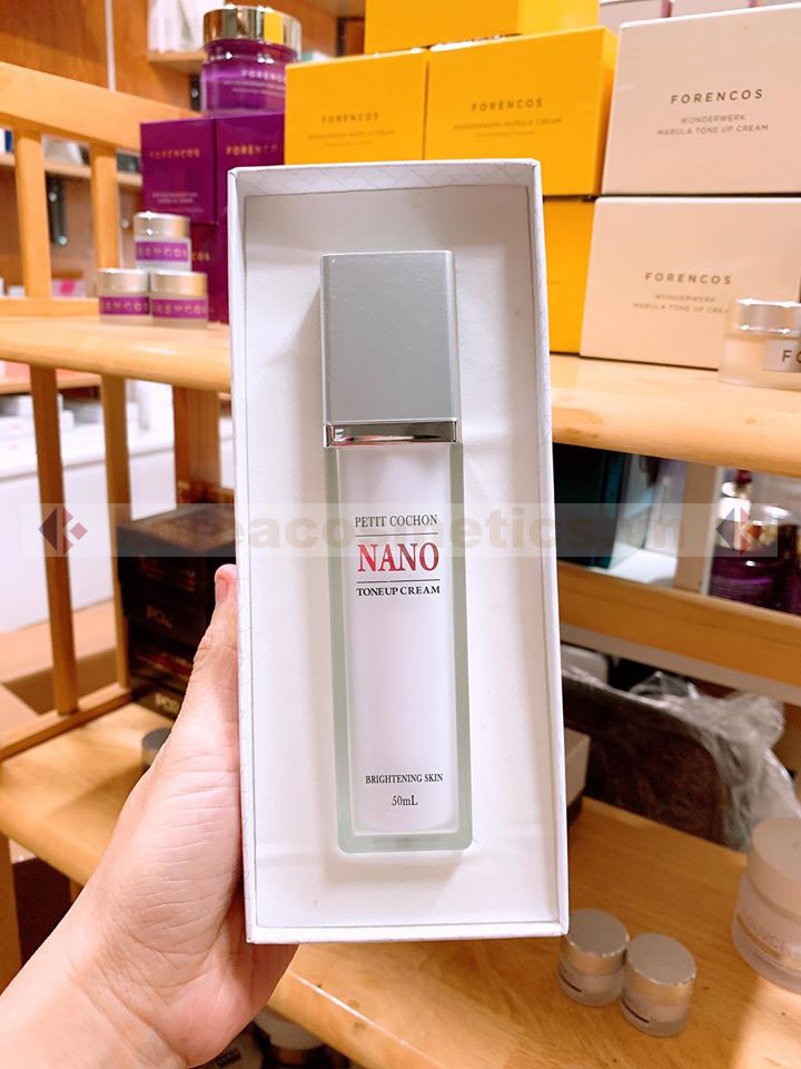 kem nano petit cochon toneup cream | kem dưỡng trắng da