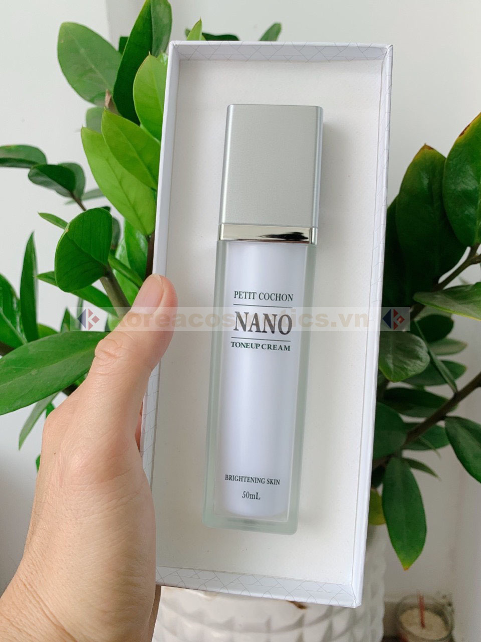 kem nano petit cochon toneup cream | kem dưỡng trắng da
