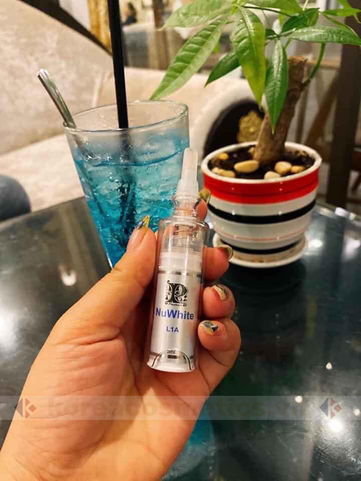 kem dưỡng hồng môi nuwhite | kem trị thâm môi V1