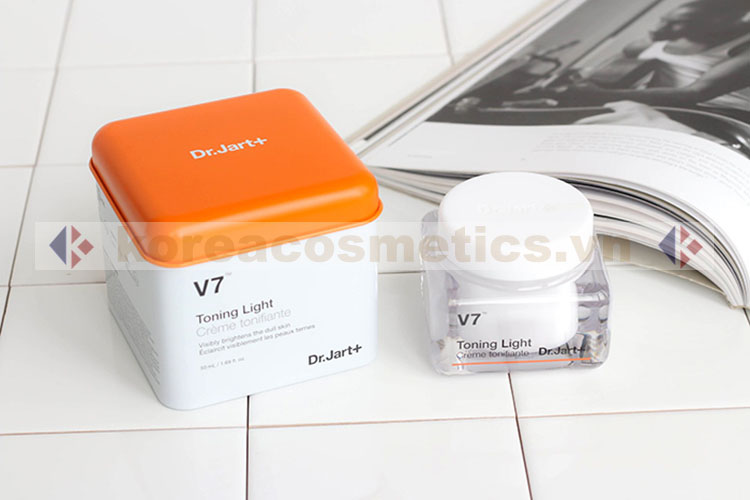 kem v7 toning light hàn quốc | kem dưỡng dr.jart+ v7 hàn quốc