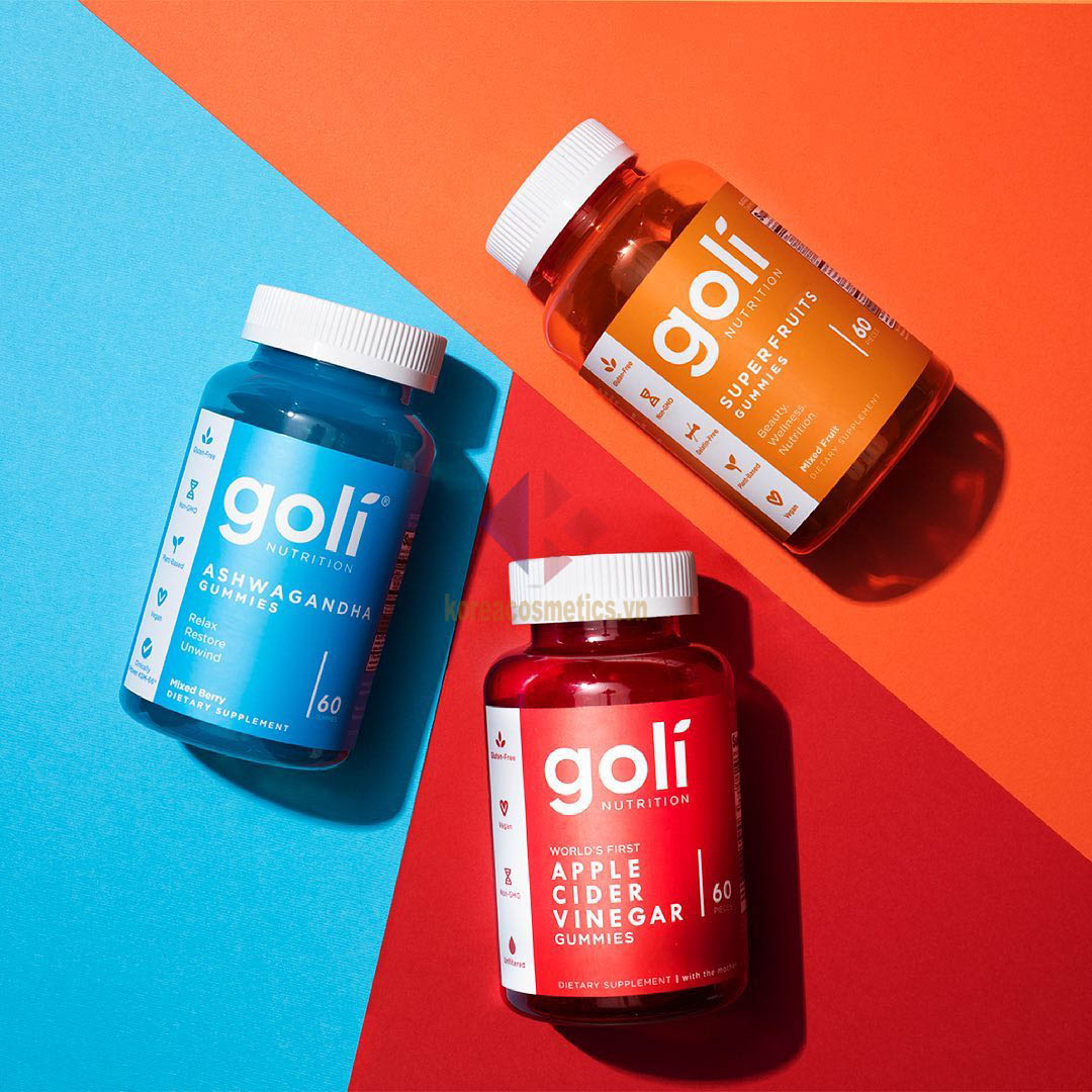 kẹo goli | kẹo dẻo goli mỹ | kẹo vitamin goli