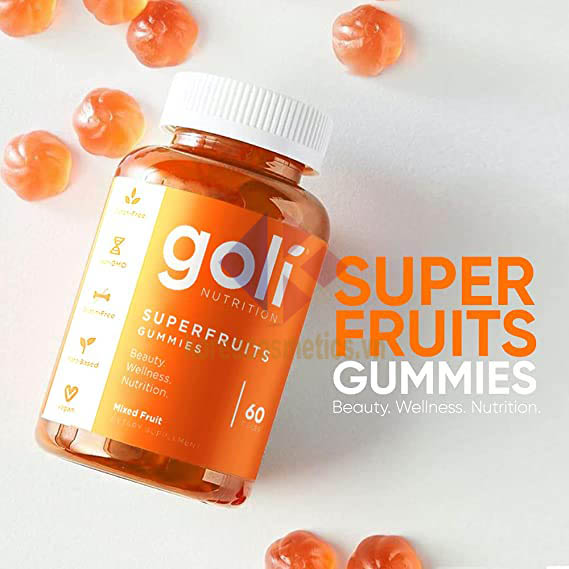 kẹo goli cam | kẹo goli trái cây Superfruits Gummies