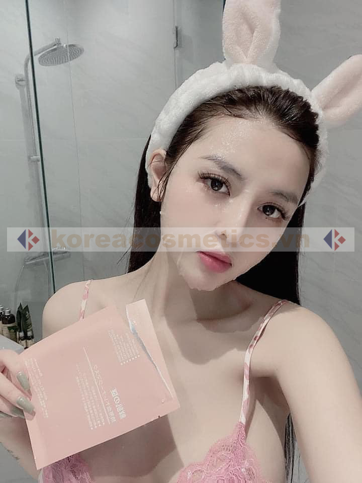 mặt nạ rwine beauty | review mặt nạ nhau thai cuốn rốn