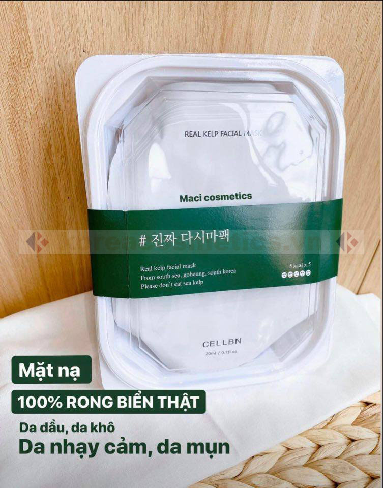 mặt nạ tảo biển cellbn | mặt nạ tảo hàn quốc | cellbn mask