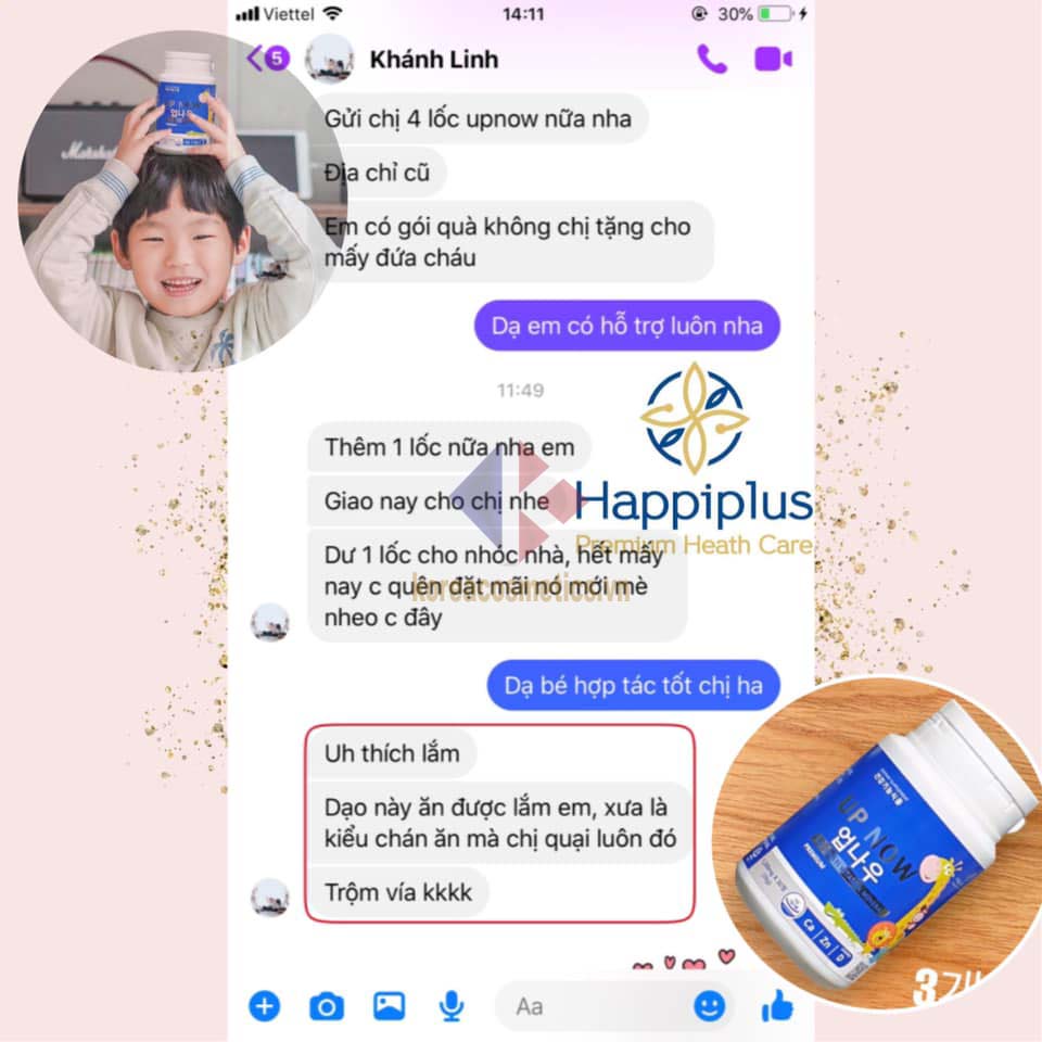 review vitamin up now hàn quốc