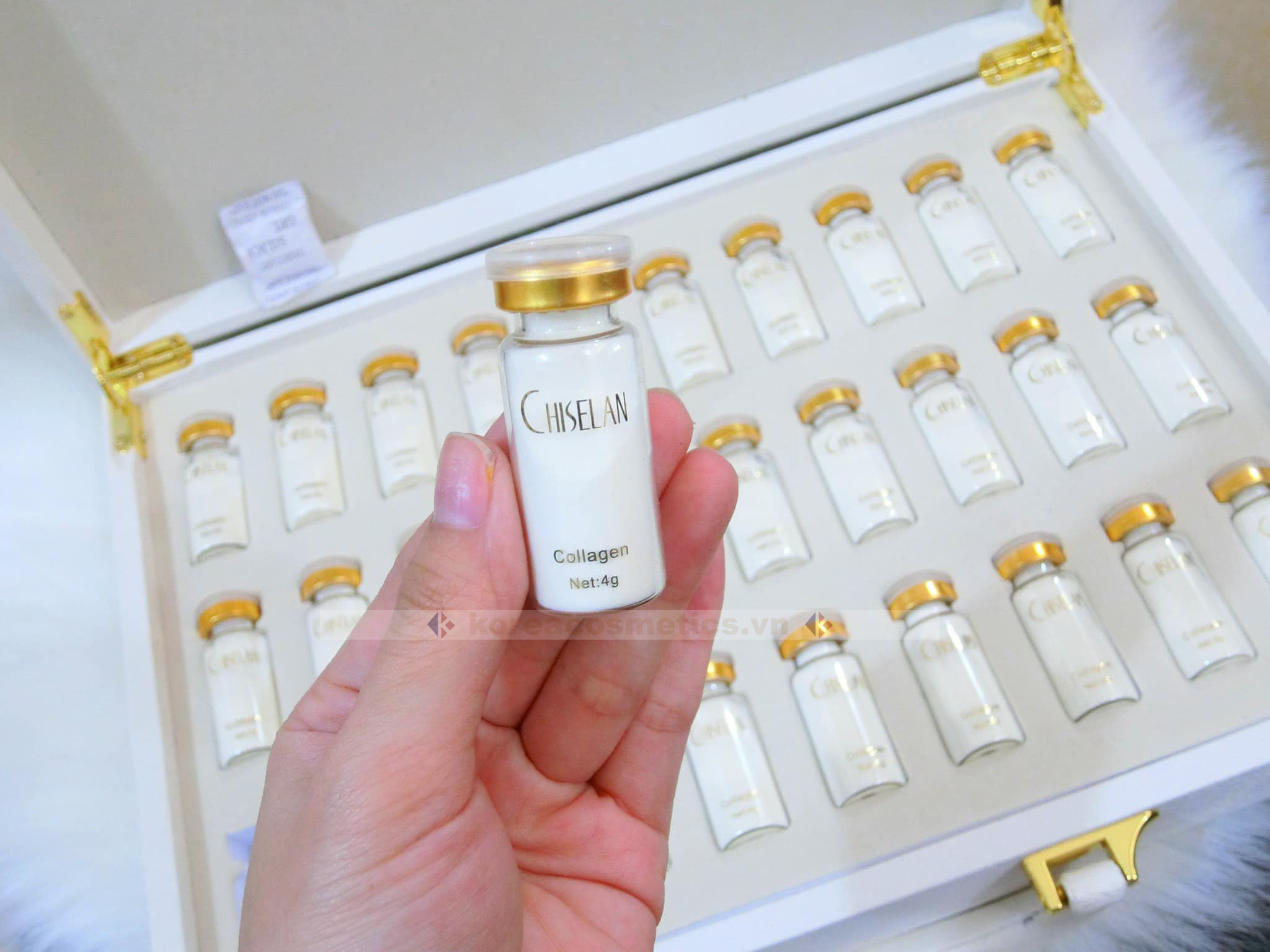 Bột uống trắng da chiselan