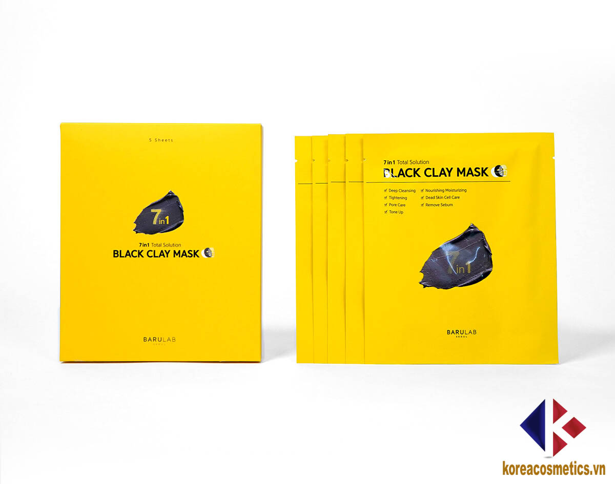 Mặt nạ 7in1 Black Clay Mask