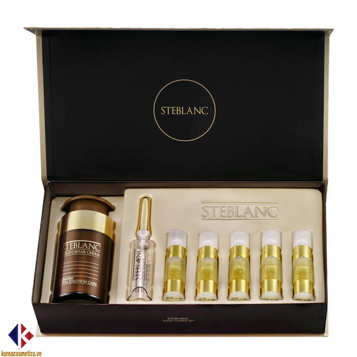 Steblanc Gold Caviar Set