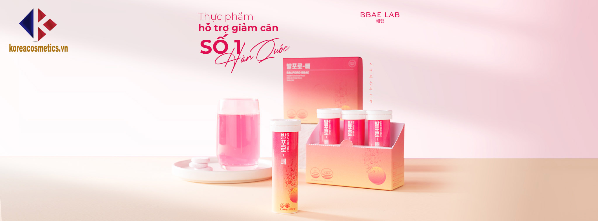 Viên sủi giảm cân Balporo Bbae