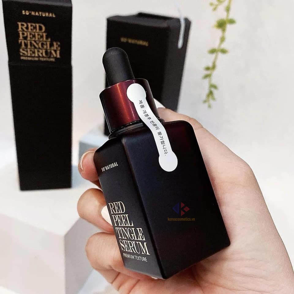 red peel tingle serum | review red peel so natural