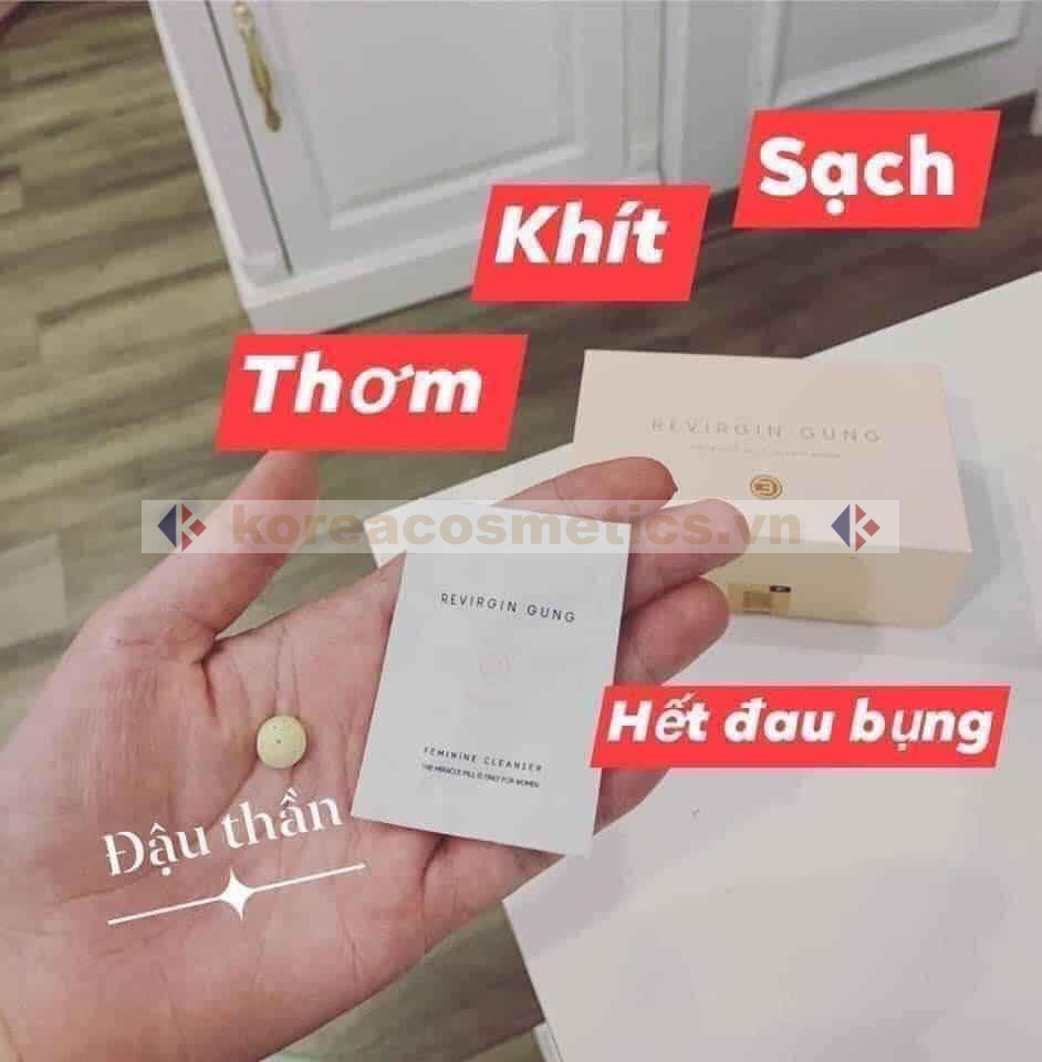 se khít âm đạo revirgin gung | review viên se khít vùng kín