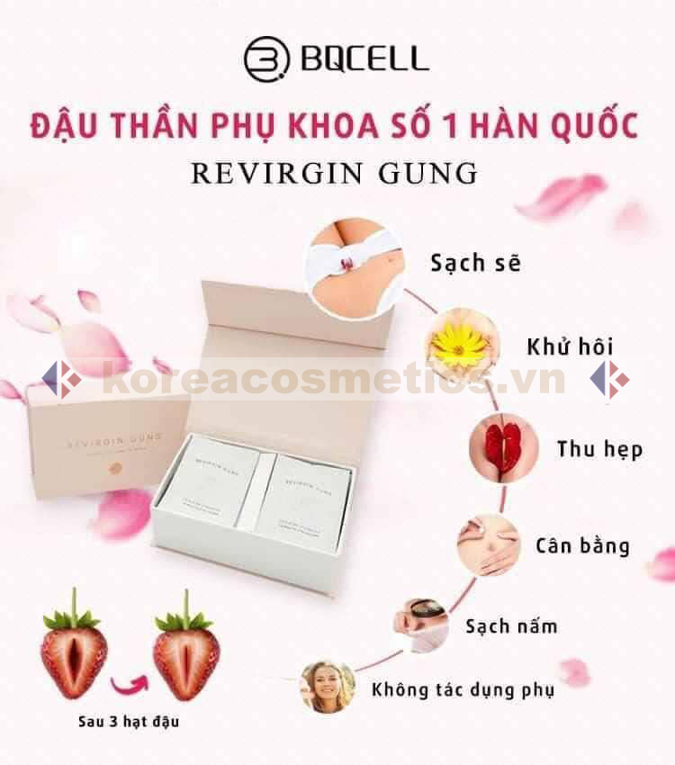 se khít âm đạo revirgin gung | review viên se khít vùng kín