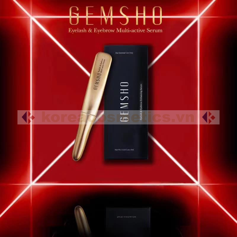 serum dưỡng mi | serum dài mi gemsho | dưỡng mi dài tự nhiên