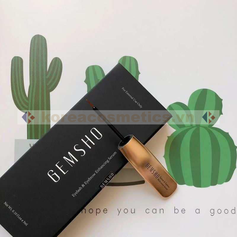 serum dưỡng mi | serum dài mi gemsho | dưỡng mi dài tự nhiên