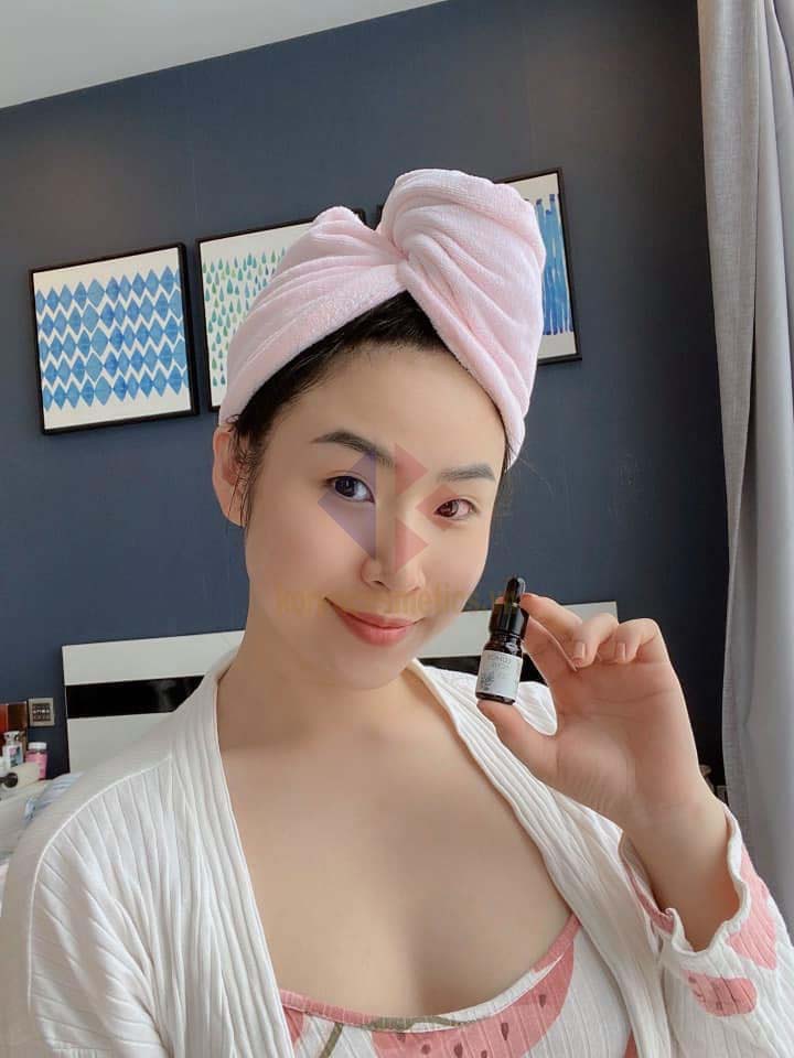 review serum trị mụn lumos acne | lumos acne có tốt không
