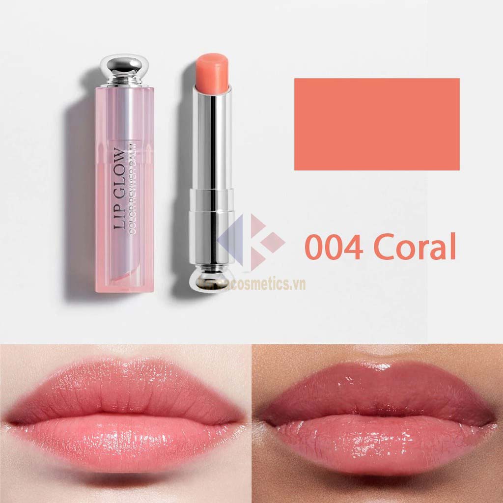 review con dưỡng dior | son dưỡng dior lip glow có tốt không