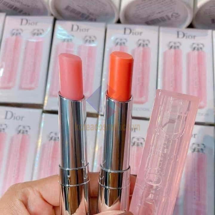 Son Dưỡng Môi Dior Addict Lip Glow 001 Pink Và 004 Coral chính hãng