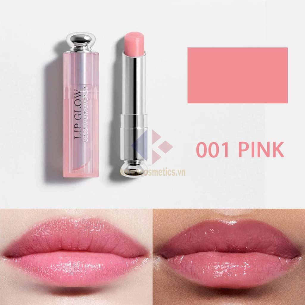 review con dưỡng dior | son dưỡng dior lip glow có tốt không