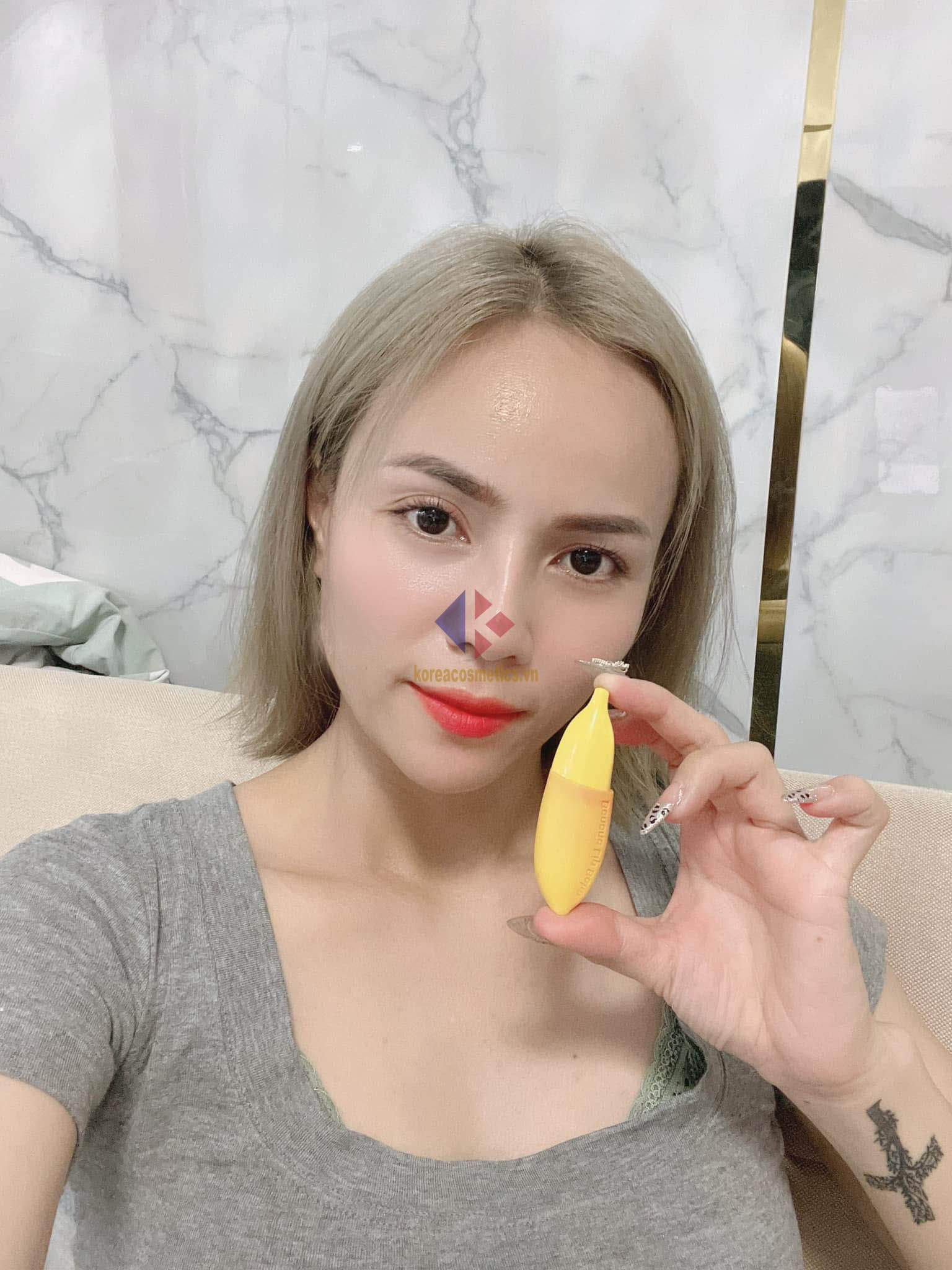 son filler banana | son chuối filler 