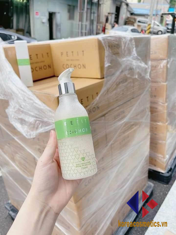 tẩy tế bào chết body petit cochon