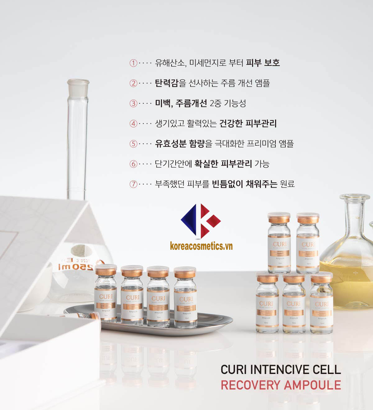 tế bào gốc curi | intensive cell recovery ampoule