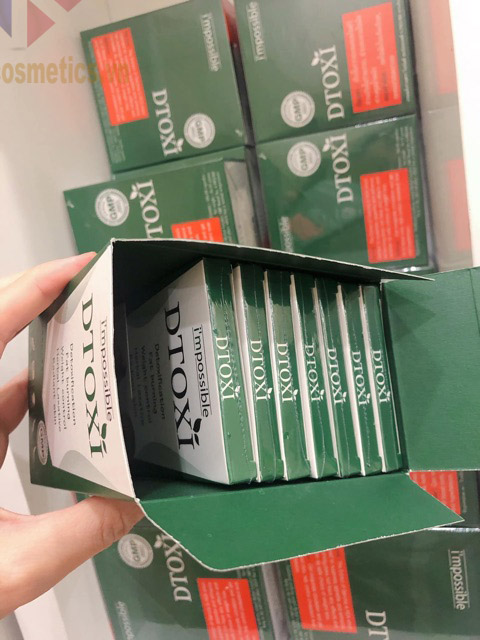 thuốc giảm cân DTOXI impossible | thuốc giảm cân thái lan