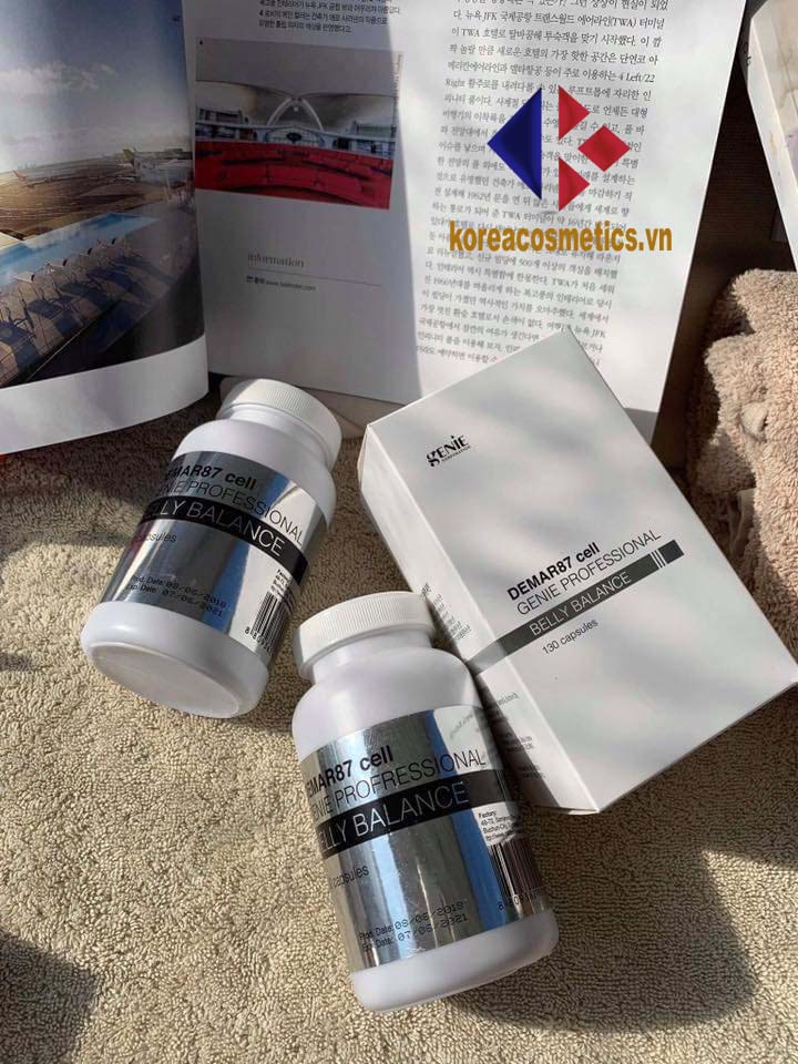 thuốc tan mỡ demar87 cell genie professional belly balance