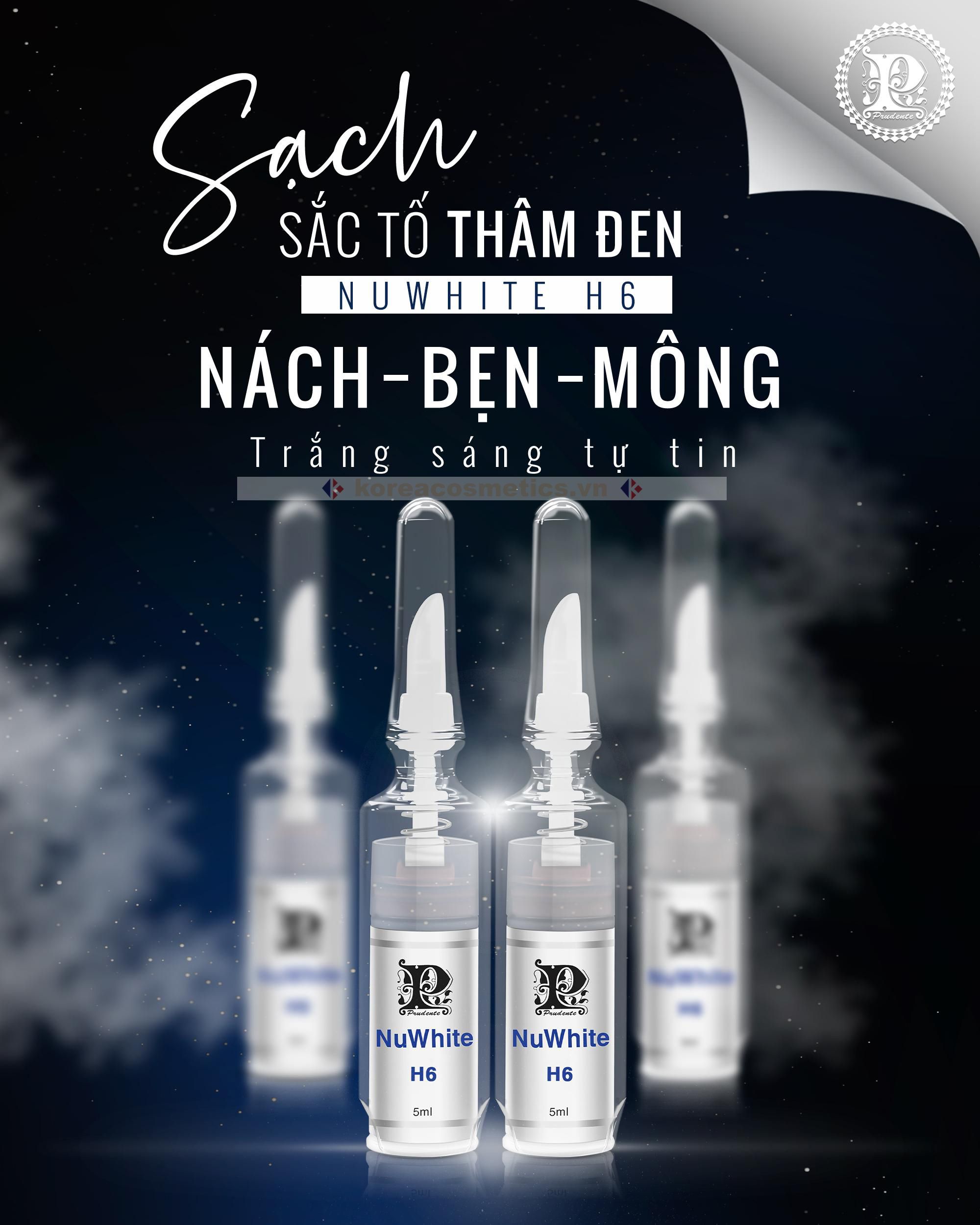 kem trị thâm vùng kín | nuwhite h6 | kem làm hồng cô bé 