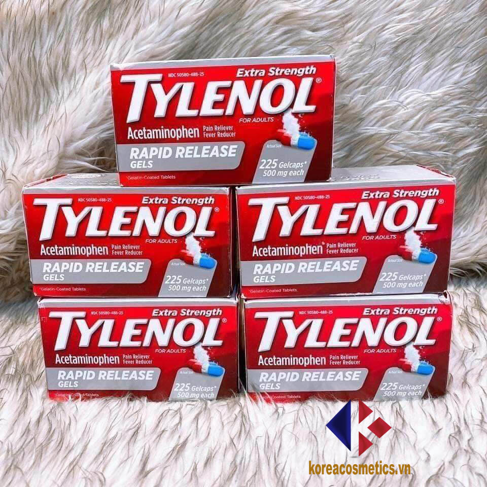 tác dụng phụ của tylenol