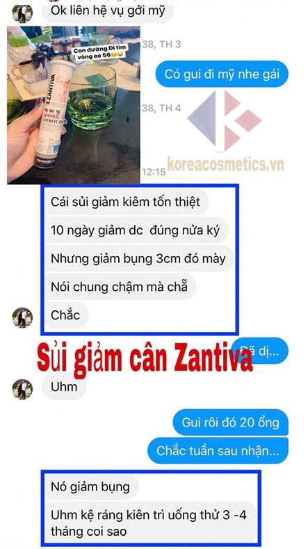 viên sủi giảm cân zantiva có tốt không | review viên sủi giảm cân zantiva