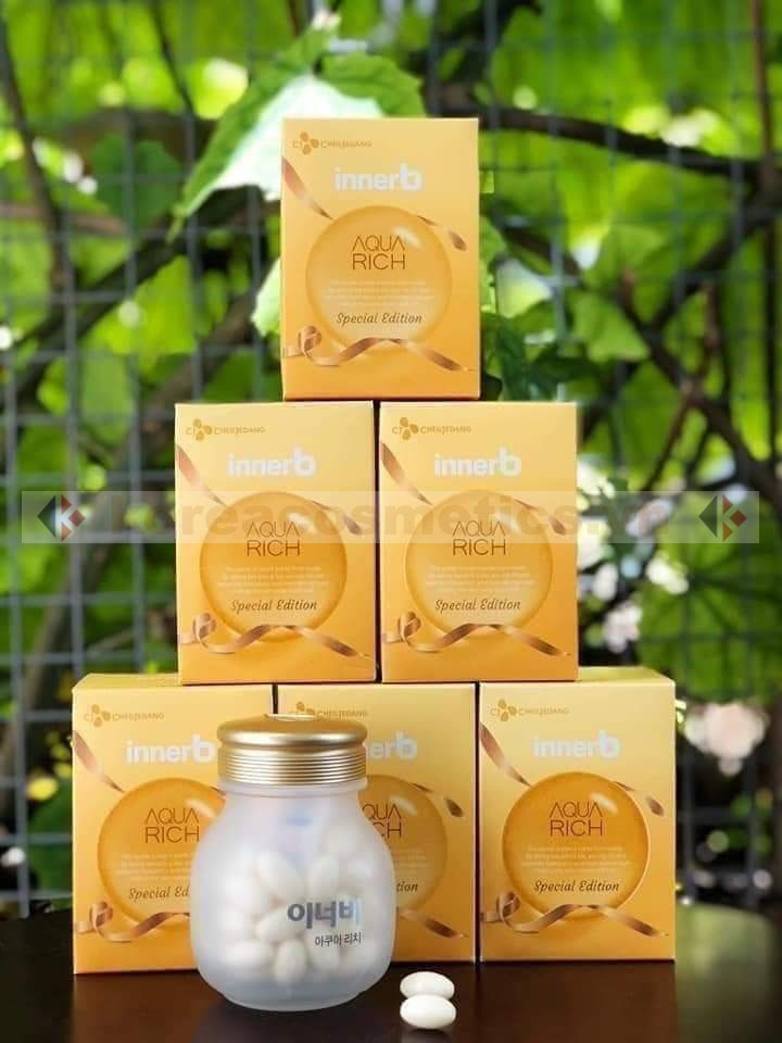 viên uống cấp nước aqua rich | viên uống innerb hàn quốc