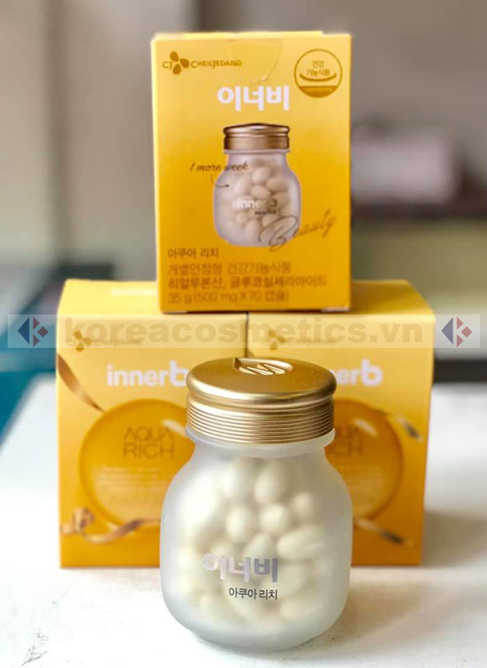 viên uống cấp nước aqua rich | viên uống innerb hàn quốc