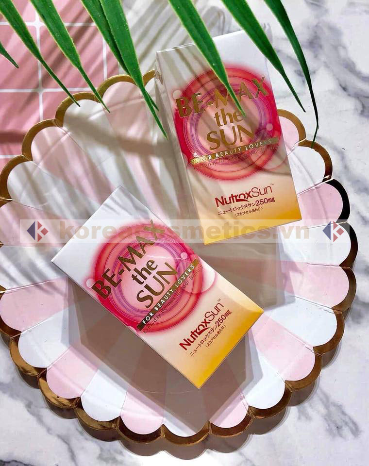 viên uống chống nắng toàn thân bemax the sun