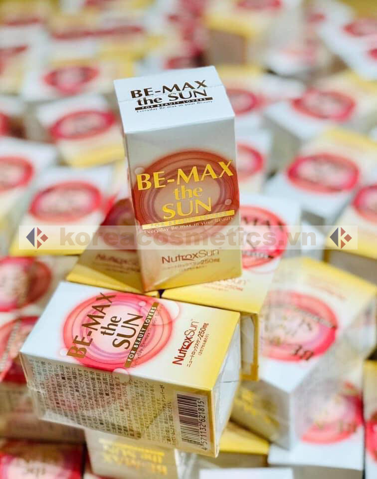 viên uống chống nắng nhật bản be max the sun