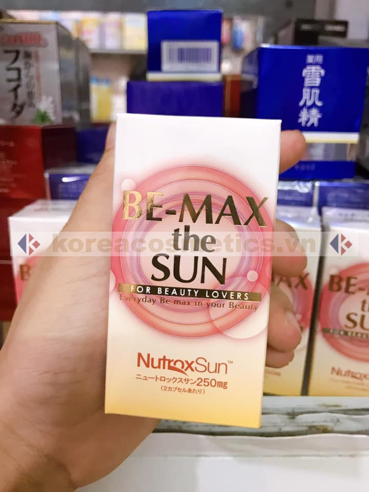 viên uống chống nắng nhật bản be max the sun
